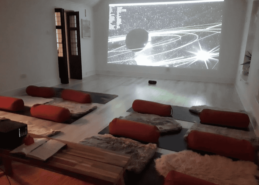 This monthly stargazing yoga session sounds deadly