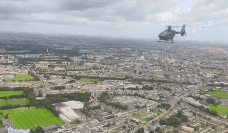 WATCH: Air Corps share dramatic footage from inside yesterday’s flypast over Dublin