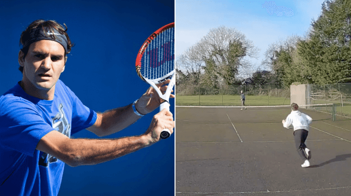 Roger Federer accepts charity match challenge from tennis-mad DCU students