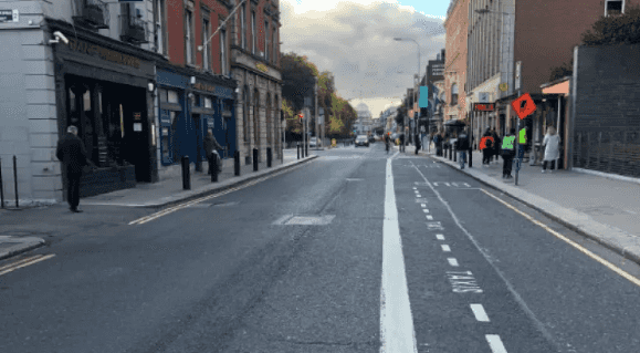 CONFIRMED – Outdoor dining will take place on Merrion Row this summer