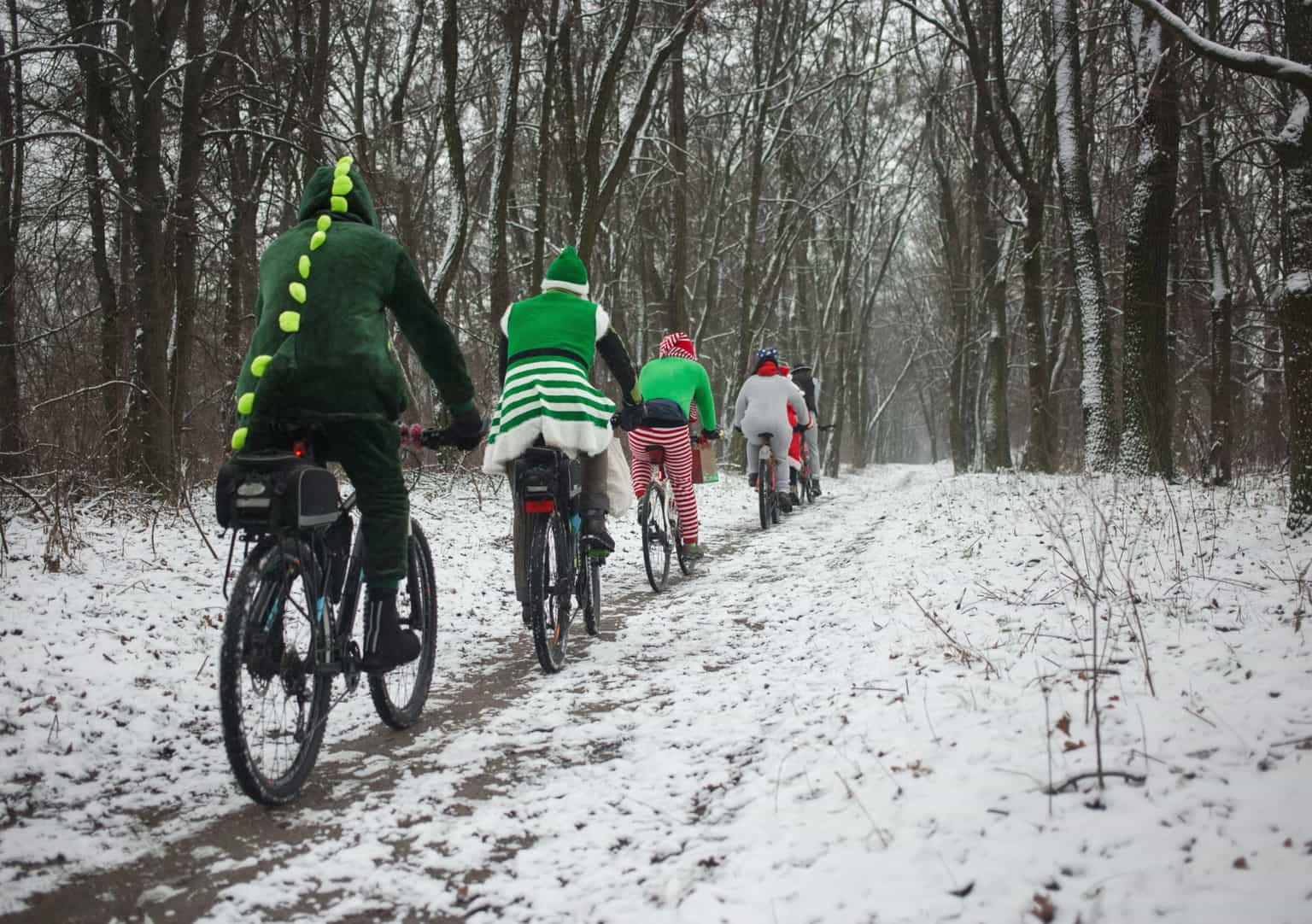 Check out this Enchanted Cycle happening in Millennium Park!