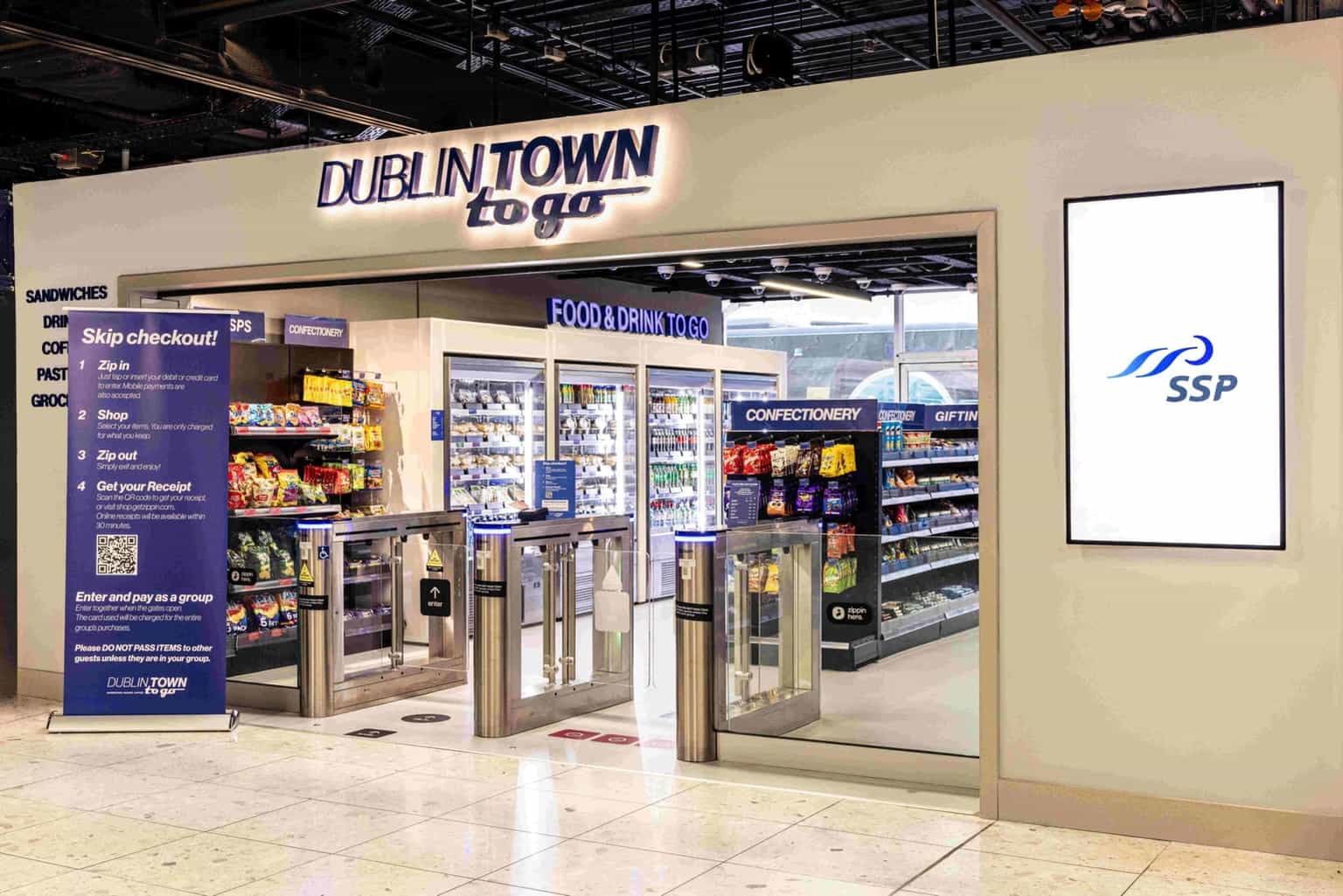 Dublin Airport opens ‘first of its kind’ AI operated shop