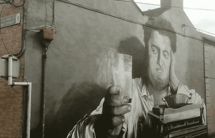 Have You Spotted The New Brendan Behan Mural In Dublin Yet?