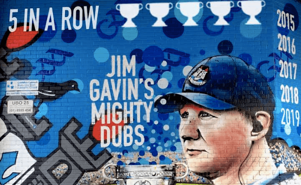 ‘Five In A Row’ Has Been Added To The Jim Gavin Mural In Dublin