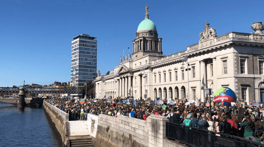 PICS: The Crowds In Town For The Climate Strike Are Absolutely Massive