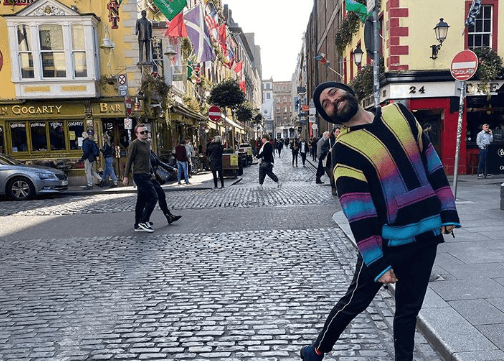 Queer Eye’s Jonathan Van Ness Is Busy Exploring Dublin