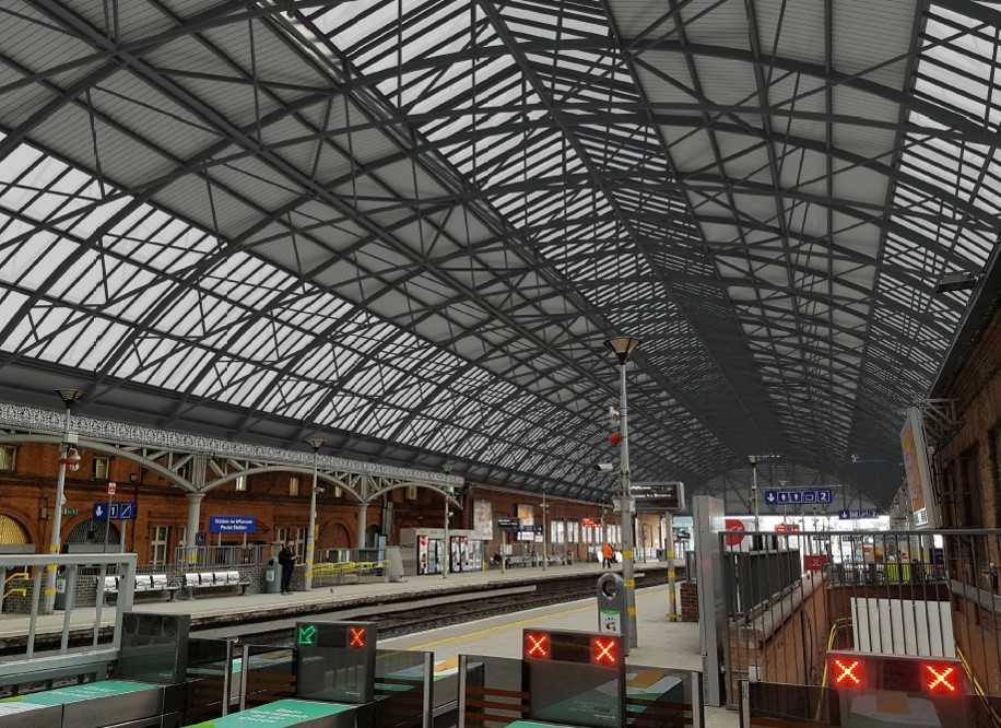 Repairs to Pearse station roof is going to cause massive disruptions to the Dart service this weekend