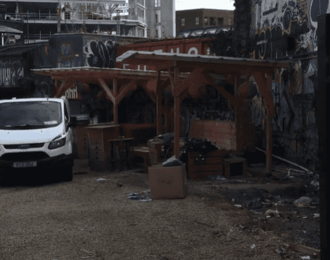 The demolition of Eatyard has started