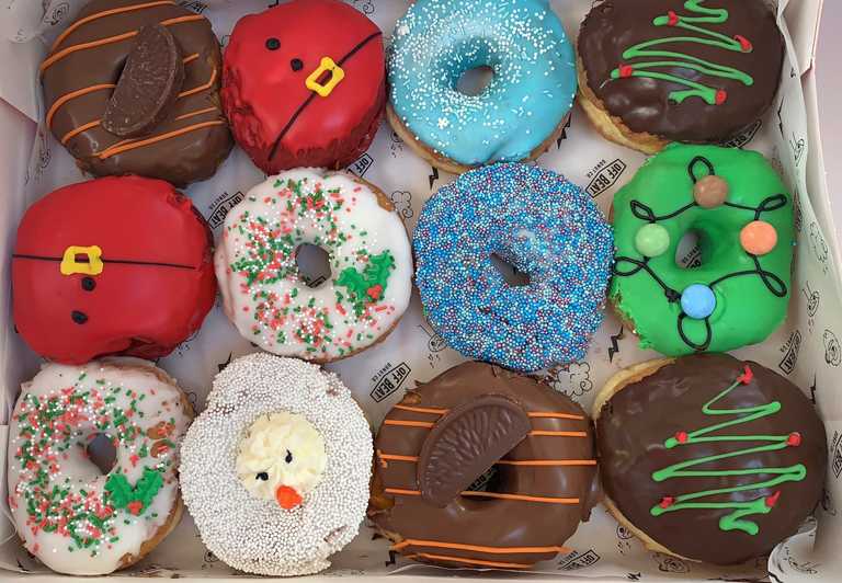 Offbeat Donuts release limited edition Christmas donuts