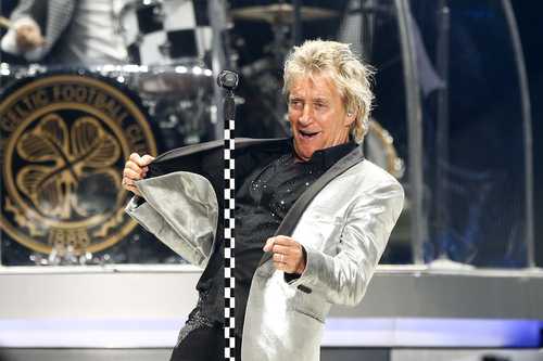 Sir Rod Stewart has been spotted hanging out around Dublin