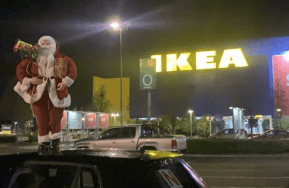 The case of the stolen Strawberry Hall Santa has taken another twist