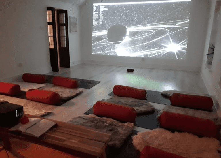 This monthly stargazing yoga session sounds deadly