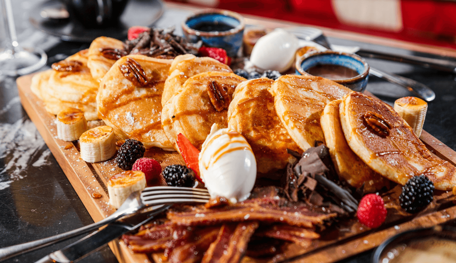 A Dublin restaurant is now serving pancake platters