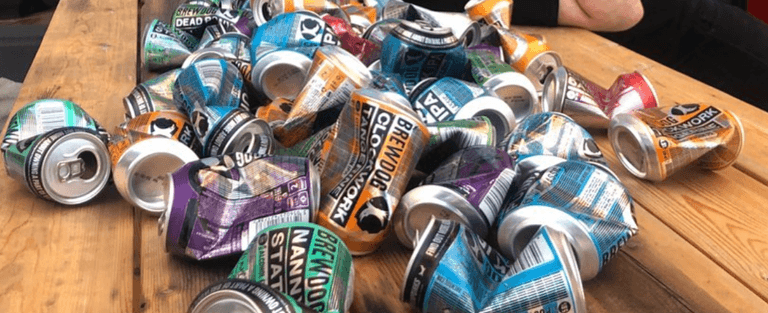 BrewDog is exchanging used cans for shares in the company