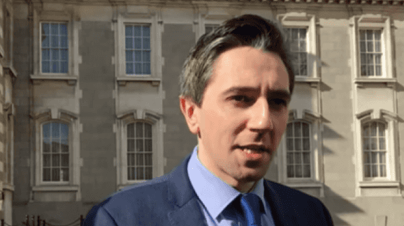 Simon Harris has revealed that he was coughed on by a member of the public yesterday