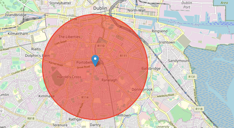 Over half a million people have used this Irishman’s ‘2km from home’ tool since this morning