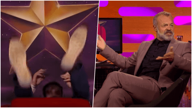 You can take part in Graham Norton’s Red Chair Challenge from home