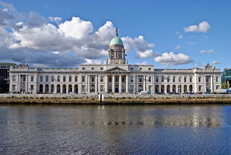 The gardens at Custom House could soon be turned into a ‘public cultural space’
