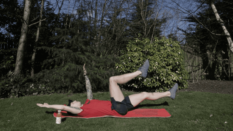 This quick high intensity workout is a great way to burn energy at home
