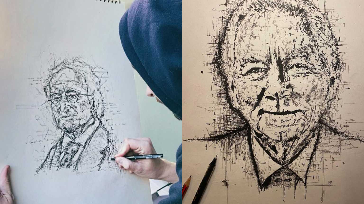 Irish artist gets huge reaction to his ‘pandemic portraits’