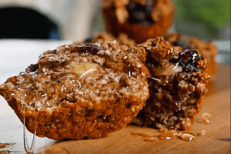 Try this healthy Oaty Banana Muffin recipe at home