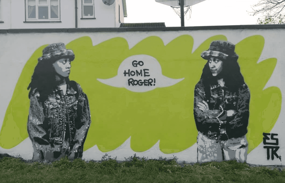 Another class mural has popped up in Dublin