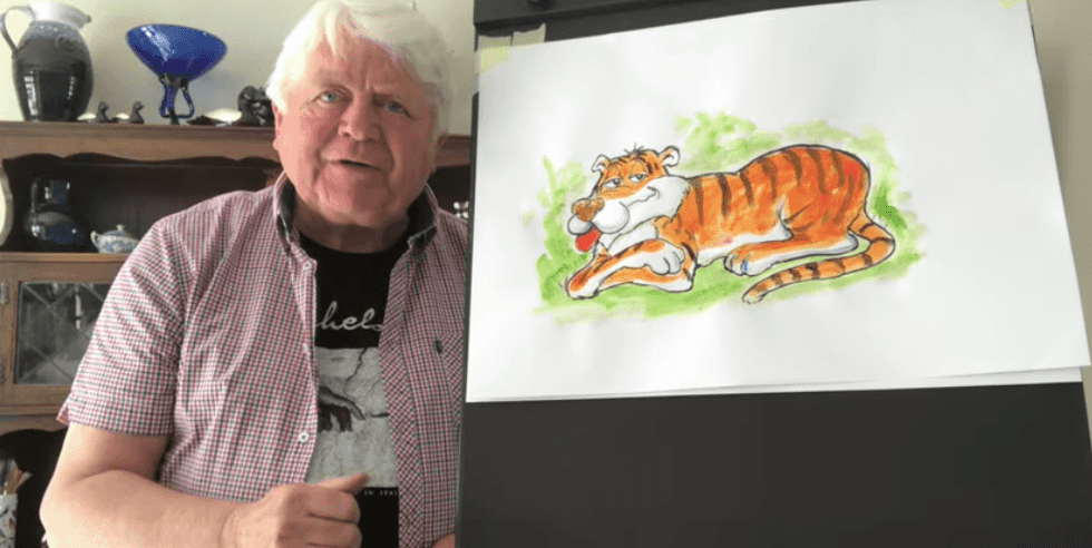 Don Conroy is hopping aboard the Tiger King bandwagon with his latest tutorial