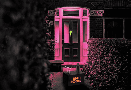 Anti Social will be delivering cocktails and live streaming party tunes this weekend