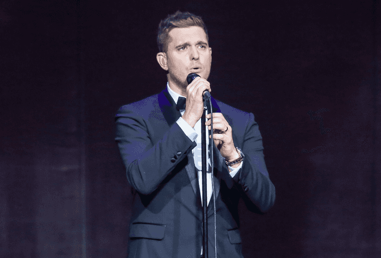 Michael Buble moved to tears by touching Irish video