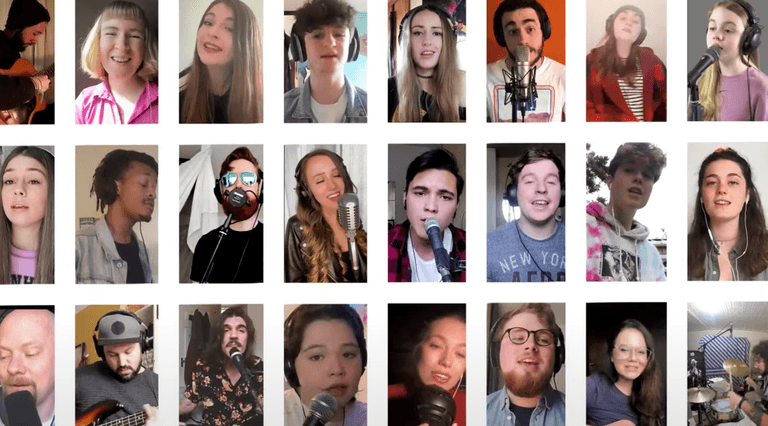 WATCH: Dublin buskers come together for virtual jam session