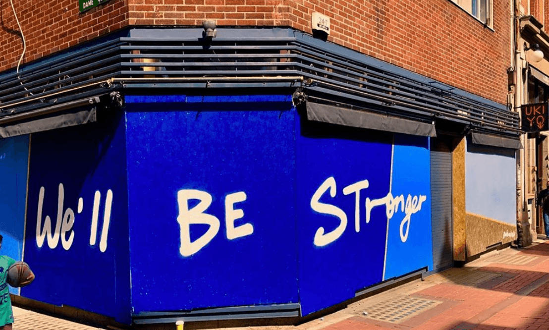 “We shall laugh, sing and dance again” – Dublin restaurant shares words of encouragement