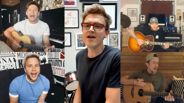 Shine A Light: Niall Horan joins James Arthur and Tom Fletcher for cover of  popular McFly song