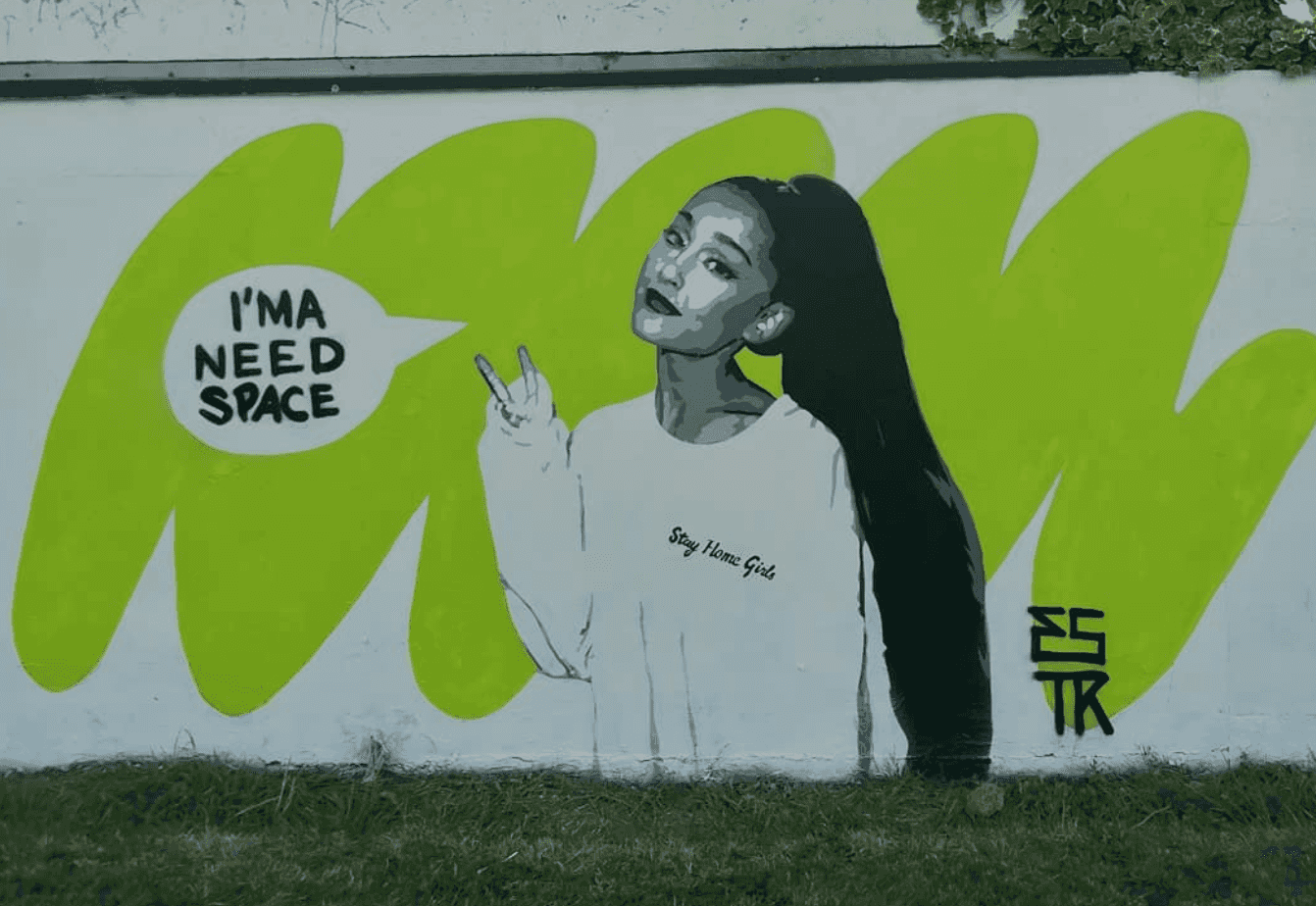 Yup Ariana – Dublin artist’s latest mural is pure class