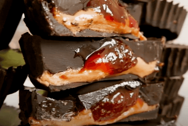 Peanut Butter Jelly Cups are the perfect little treat