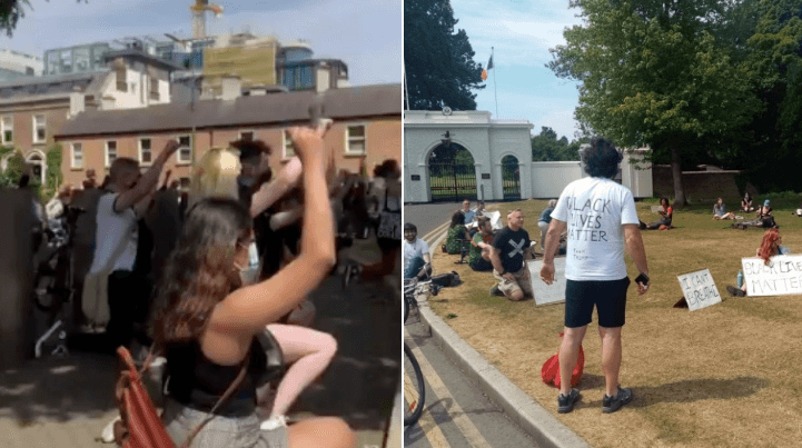 PICS: People gather in Dublin in support of Black Lives Matter movement