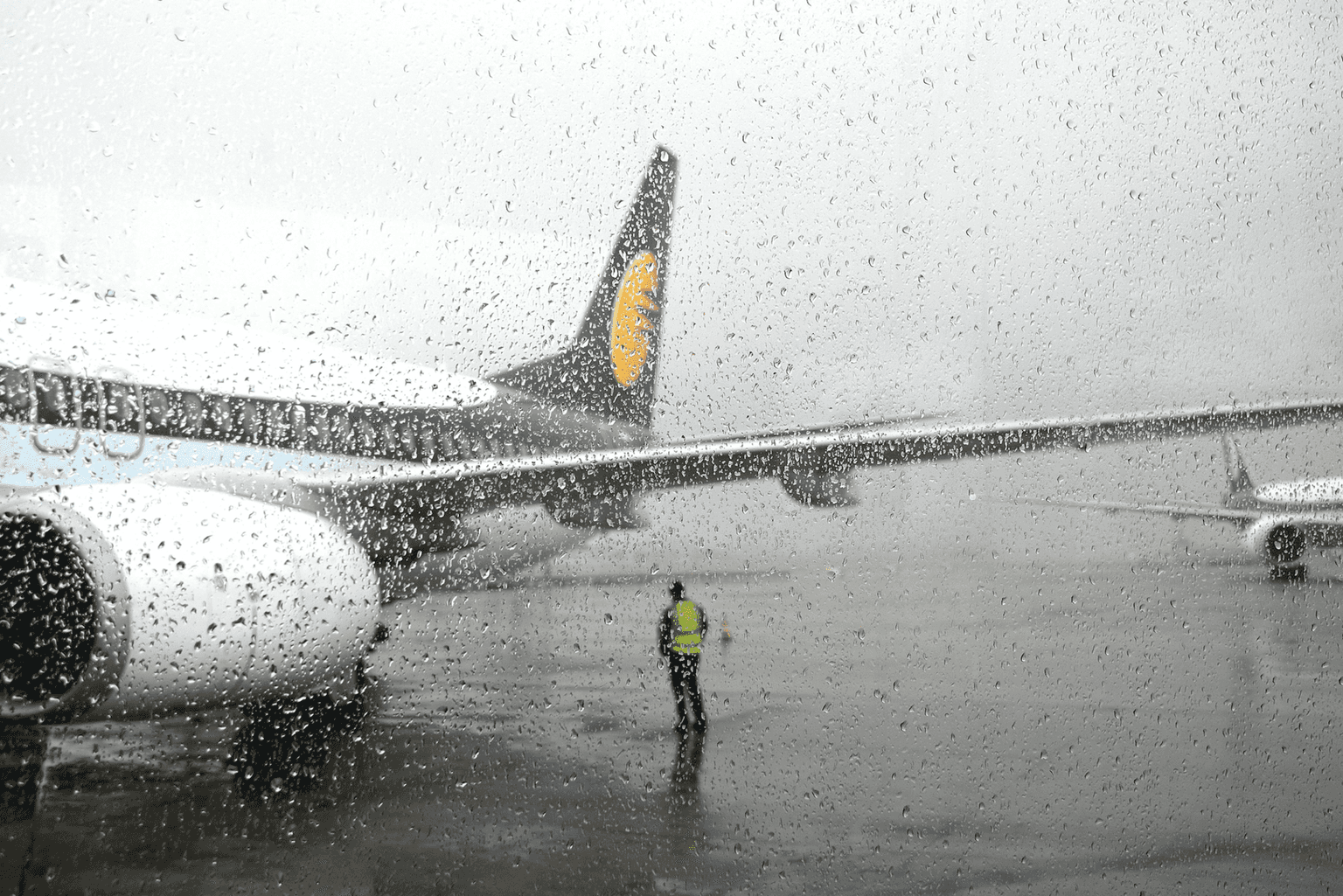 Dublin Airport saw more rain in one hour today than during all of May