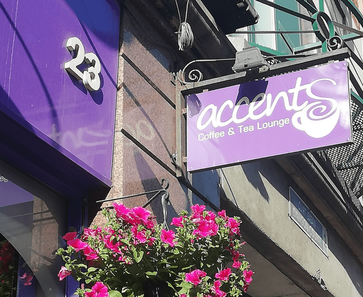 Accents Coffee & Tea Lounge has announced its permanent closure