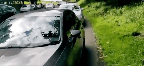 WATCH: Cars flock to Phoenix Park after side gates reopen