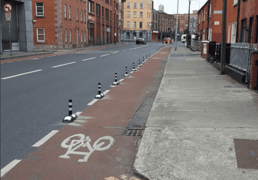 New protected cycle lane along Church Street now in operation