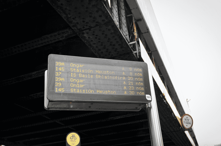 Real-time Dublin bus displays could soon include details of on-board capacity