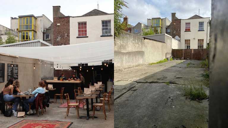 Sprezzatura has a swanky new outdoor seating area