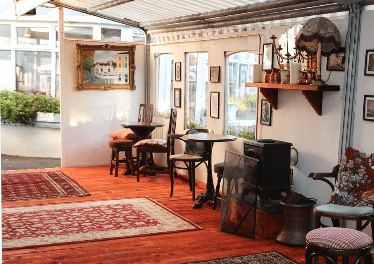 The Harbour Bar has created a slick new outdoor area