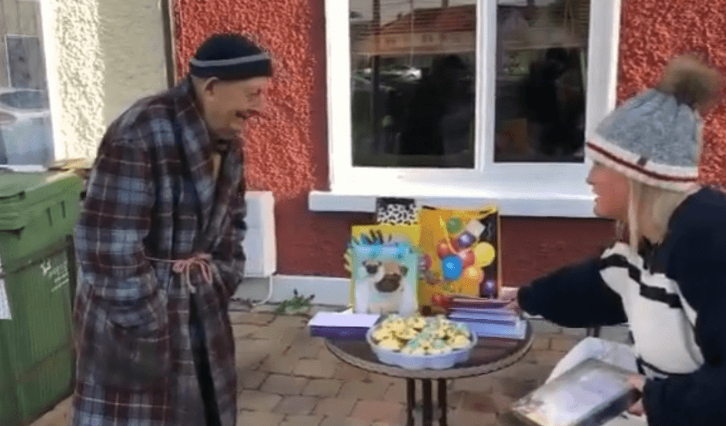 WATCH: 90-year-old Dubliner blown away as strangers shower him with birthday gifts