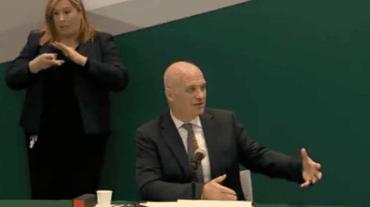 Dr. Tony Holohan reported to return to his role next week