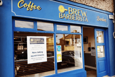 A slick new barber/cafe has just opened up in Dublin