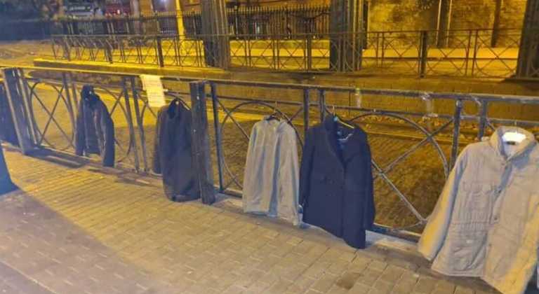 Warm for Winter initiative sees donated coats left out for the homeless once again