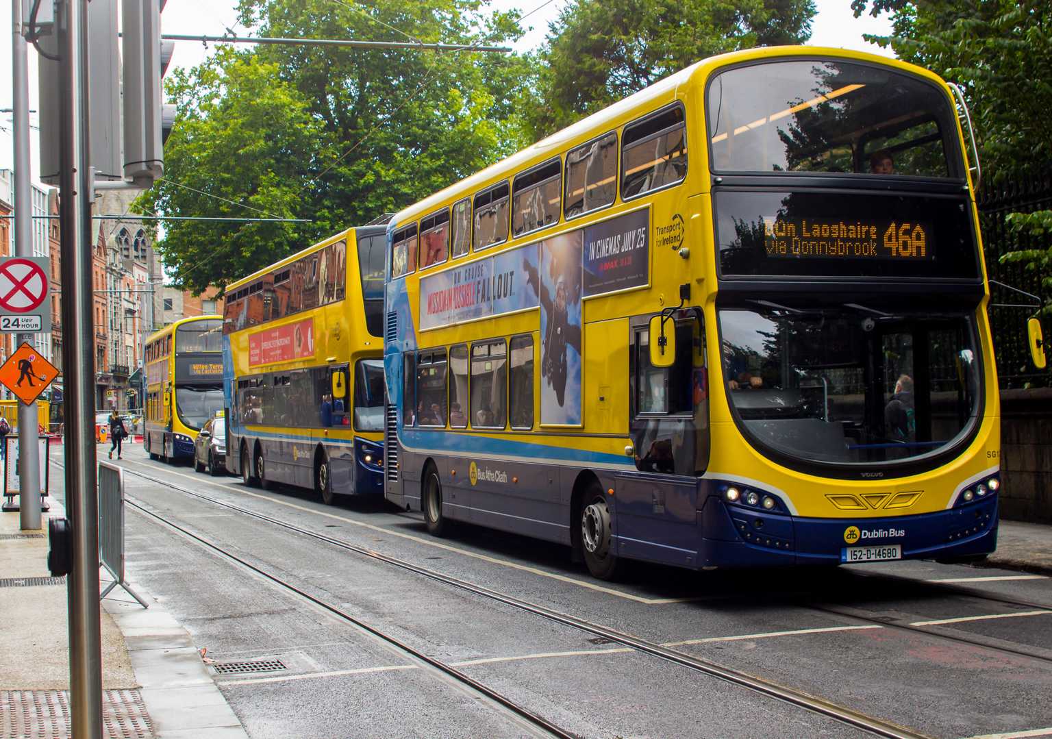 A new bus gate has been proposed which would restrict car traffic at St. Stephen’s Green