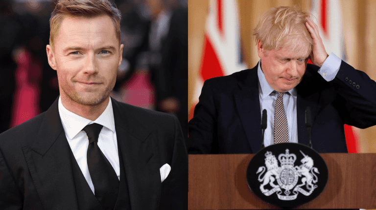‘I think it’s time we had a chat’ – Ronan Keating calls out Boris Johnson
