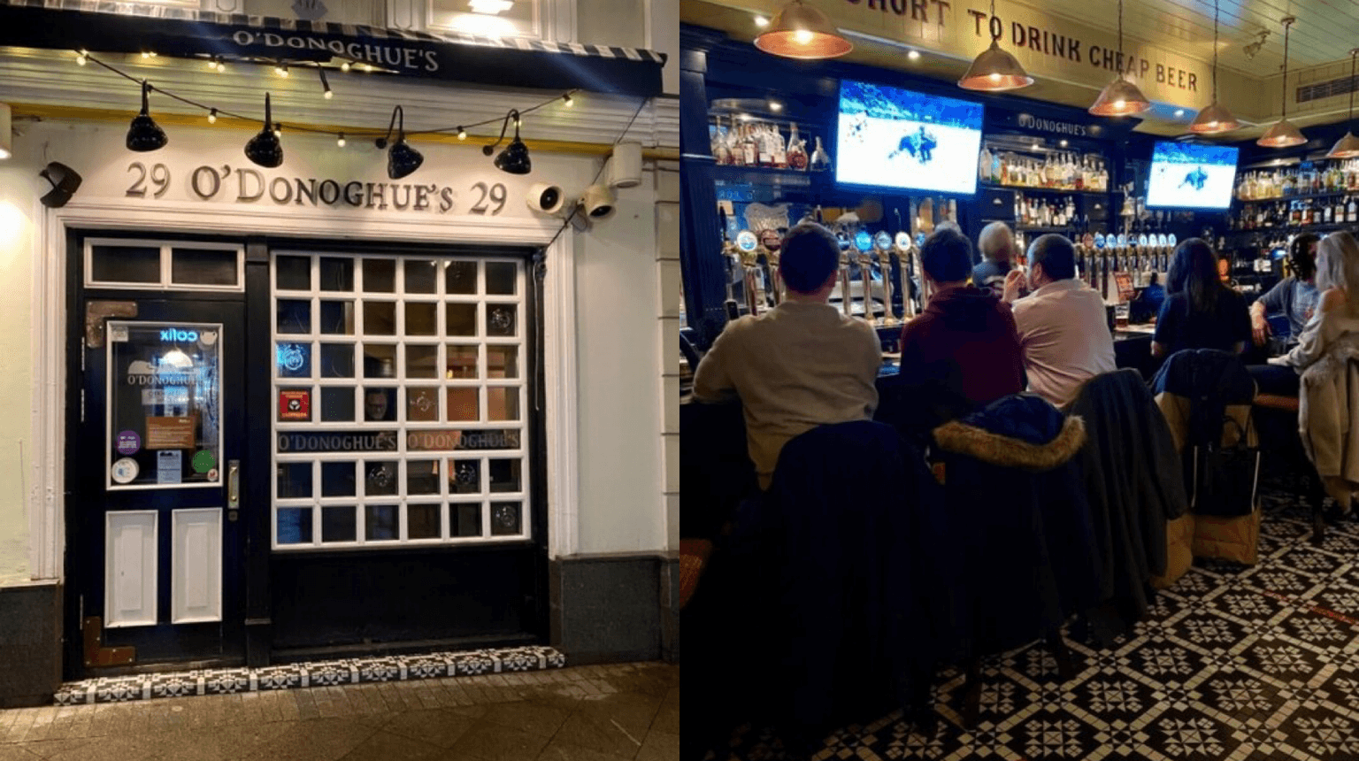 There’s an exact replica of O’Donoghue’s pub… in Moscow