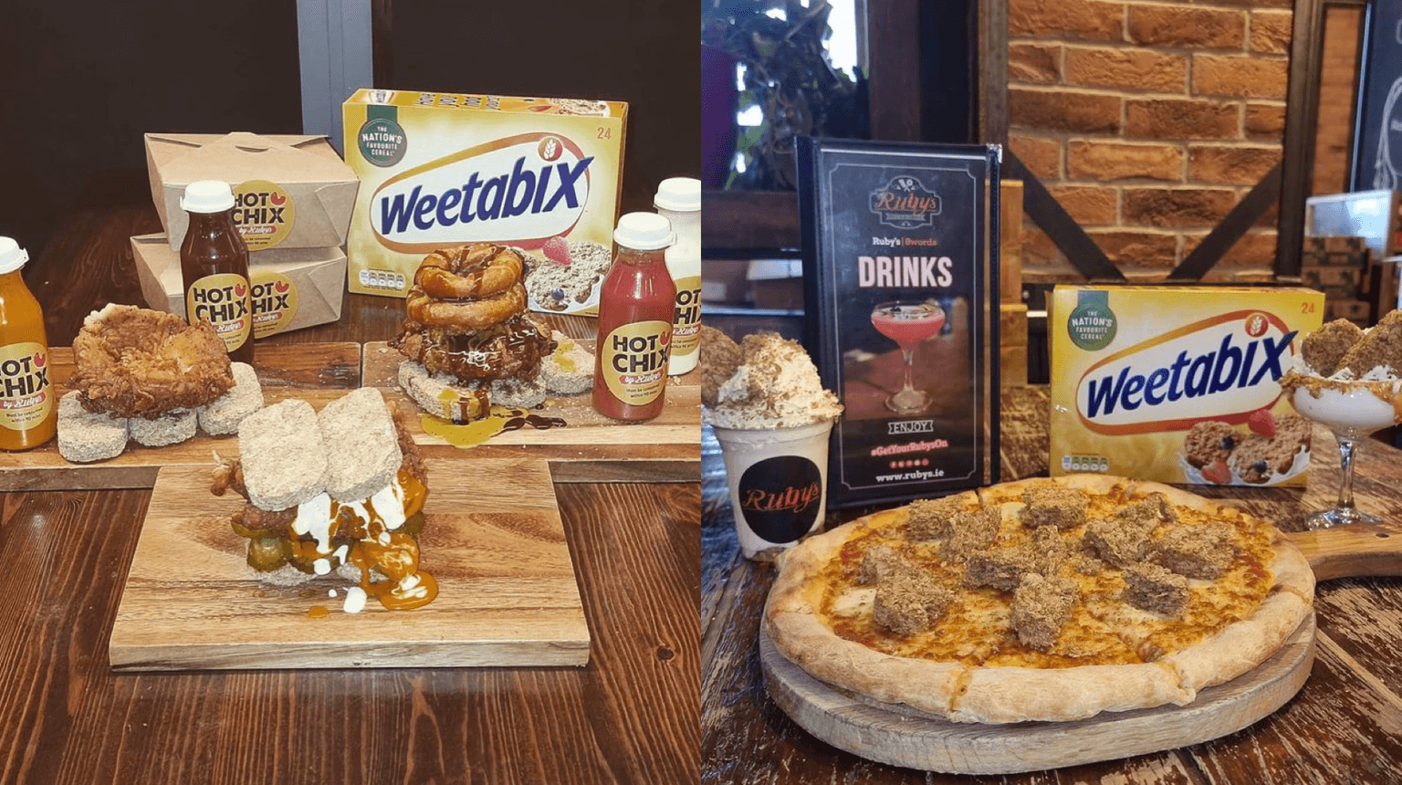 Dublin restaurants do their worst on THAT viral Weetabix challenge